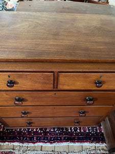 Extra large antique cedar chest of drawers